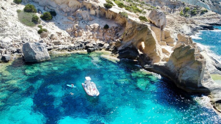 Ibiza: Private SpeedBoat to Es Vedra & Atlantis + Snorkel - Es Vedrà and Atlantis (Sa Pedrera): Where the Trip Gets Serious